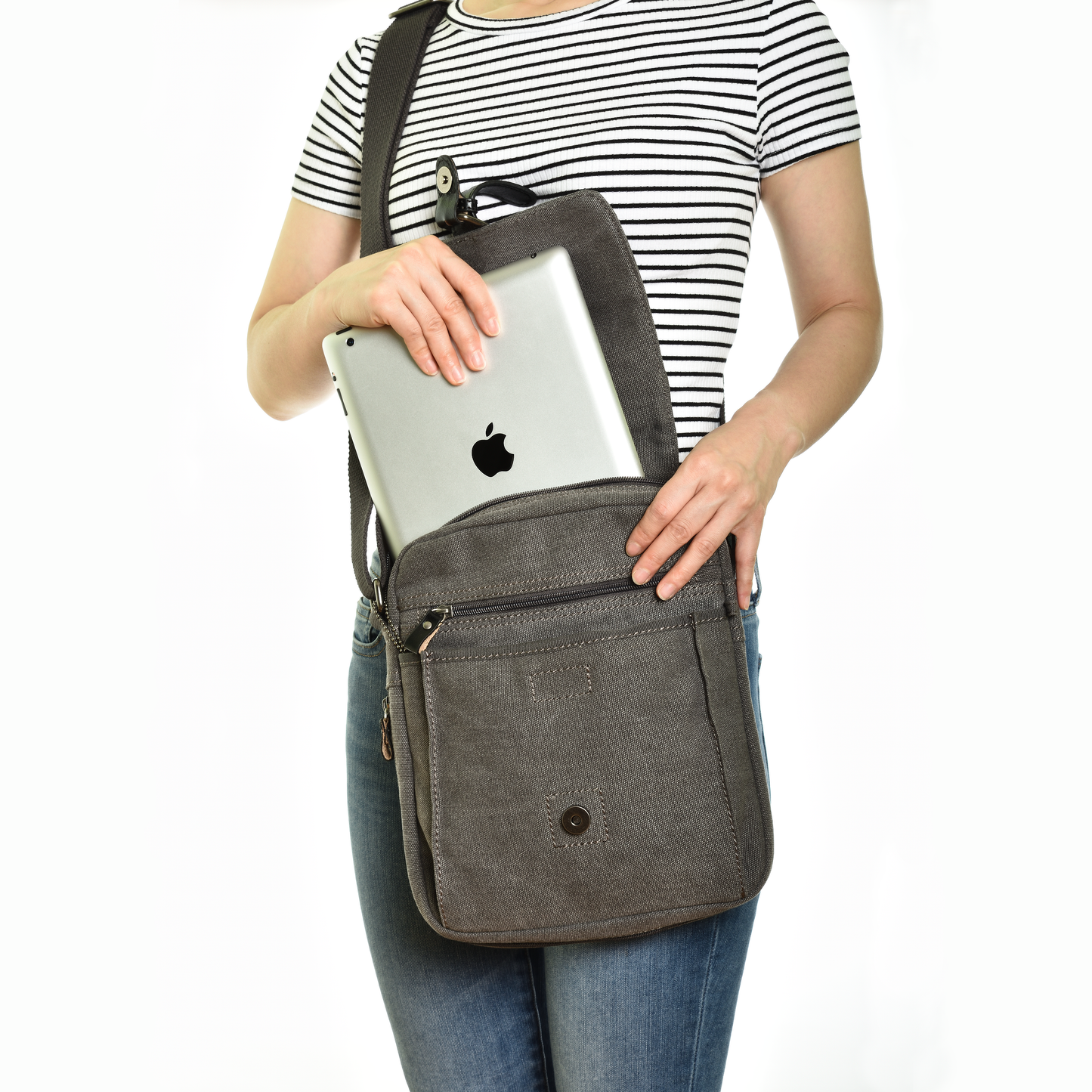 Canvas Crossbody Bag