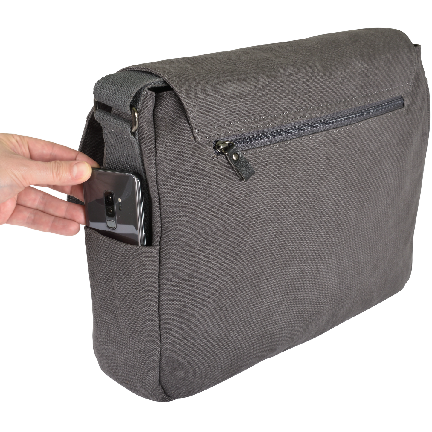 Canvas Messenger Bag