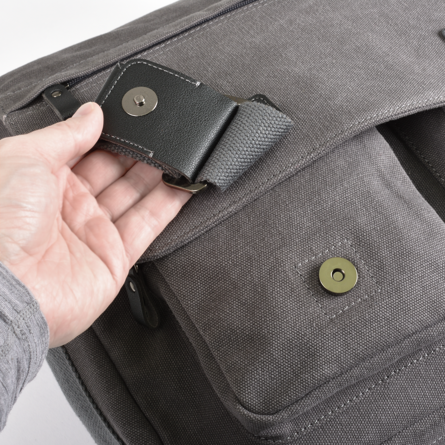 Canvas Messenger Bag