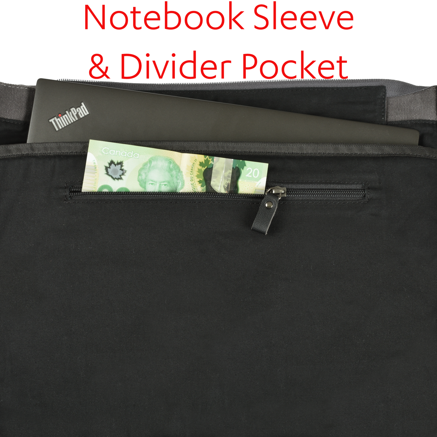 Canvas Messenger Bag